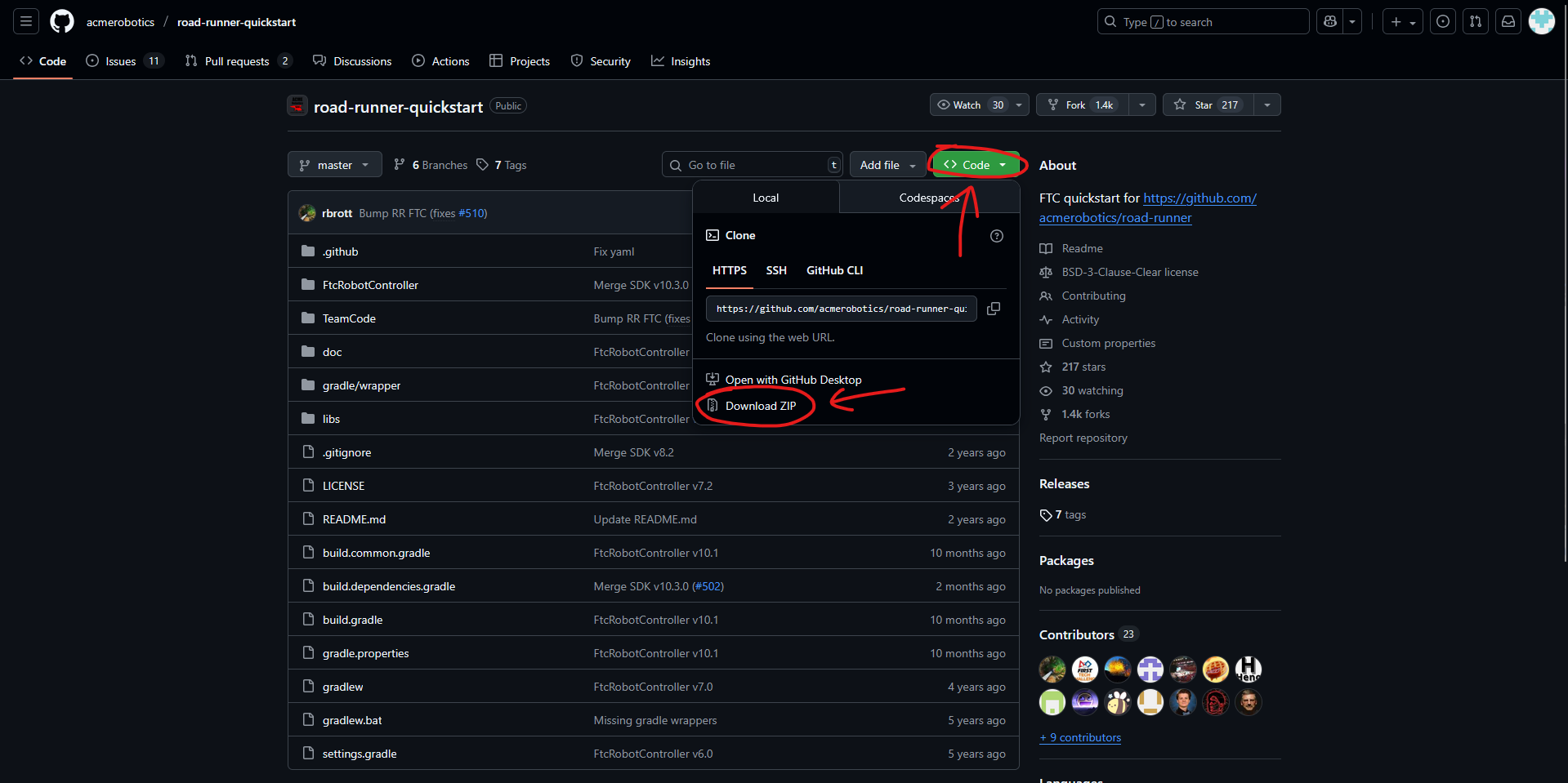 Road Runner GitHub download